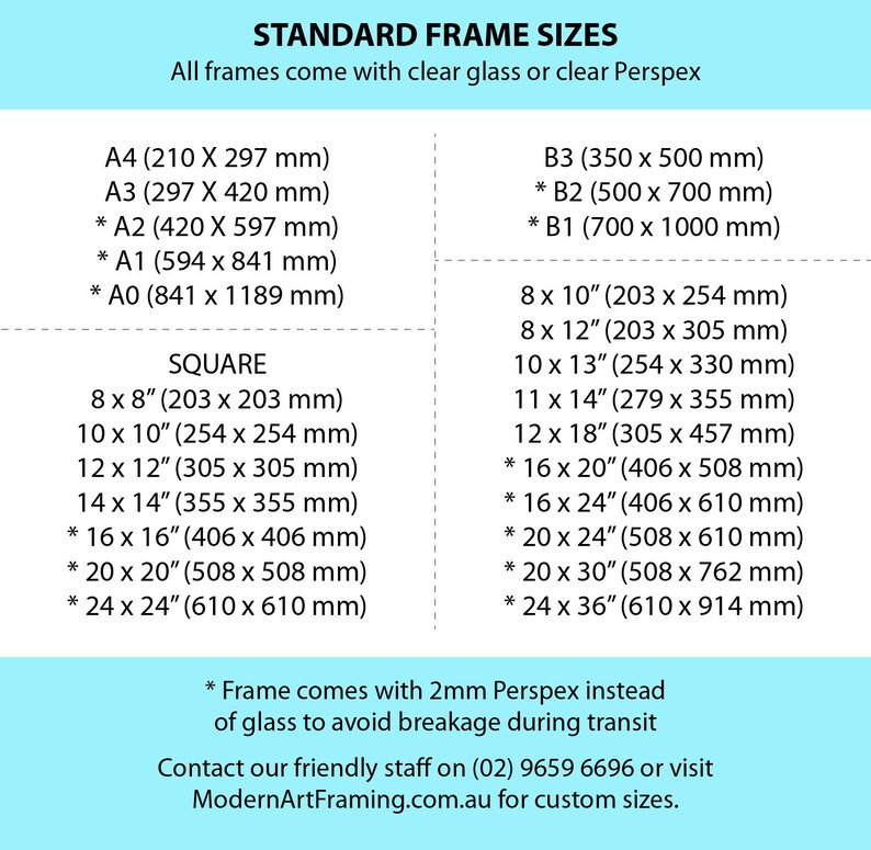 Black Photo Frames A4 A3 & 12x18 Size Etsy Australia