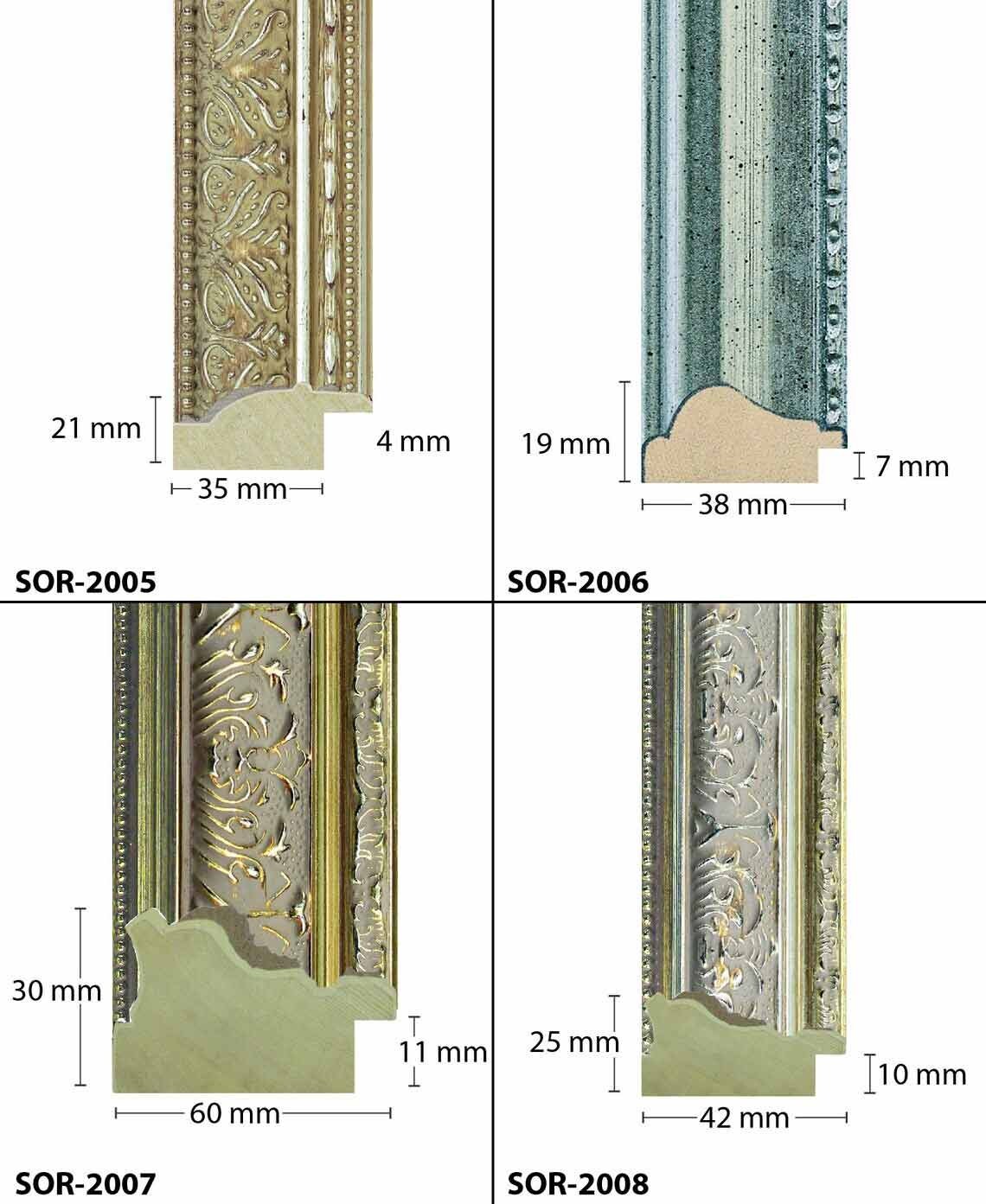 Timber Frame Silver Ornate Silver Timber Frames Handmade Wooden Photo Picture Frame, Home ...