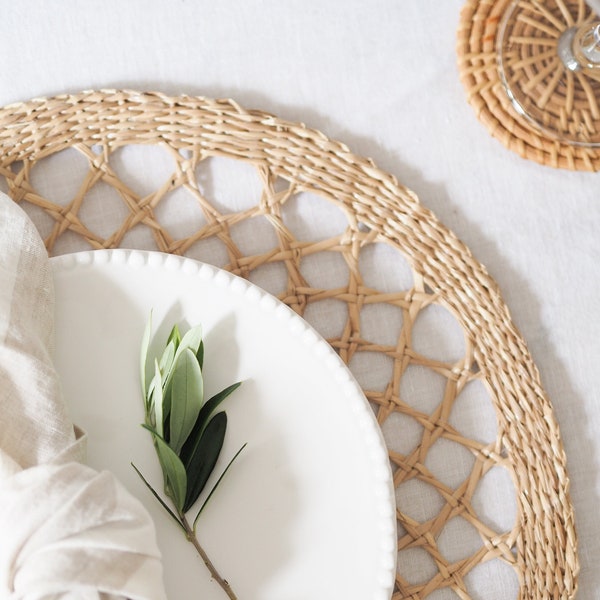 Woven Placemats Etsy