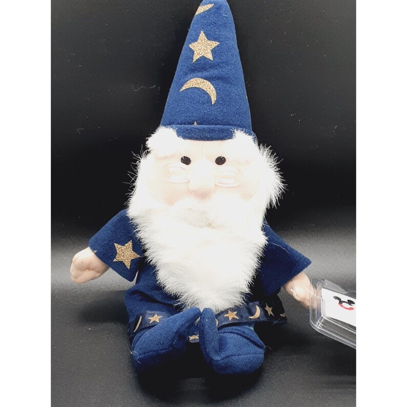 Club Disney Exclusive Merlin the Magician Bean Bag Sword in the Stone - 1990's image 3