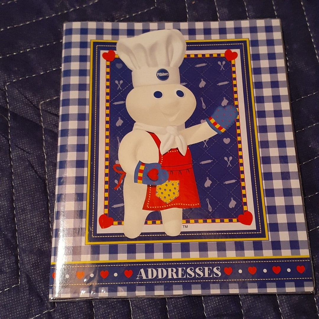 Pillsbury Doughboy Dough Boy Adress Book - Vintage 2003 - Etsy