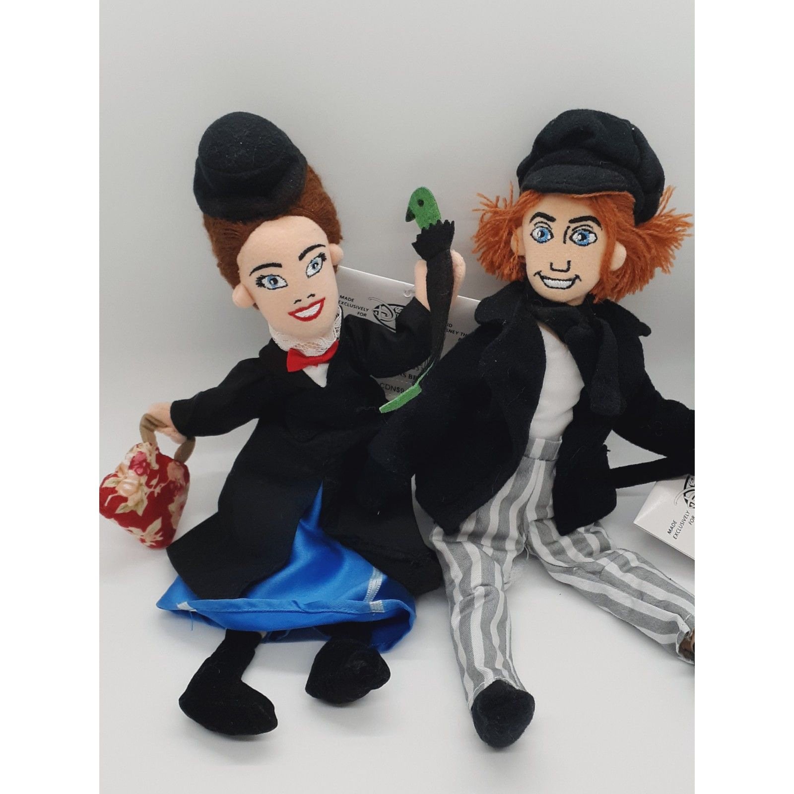 Disney Mary Poppins Bert the Chimney Sweep Bean Bag Set of