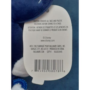 Peluche de Mickey Mouse estilo itty bitty, único en su tipo, de Hallmark. Nuevo con etiquetas. (8 pulgadas). imagen 8