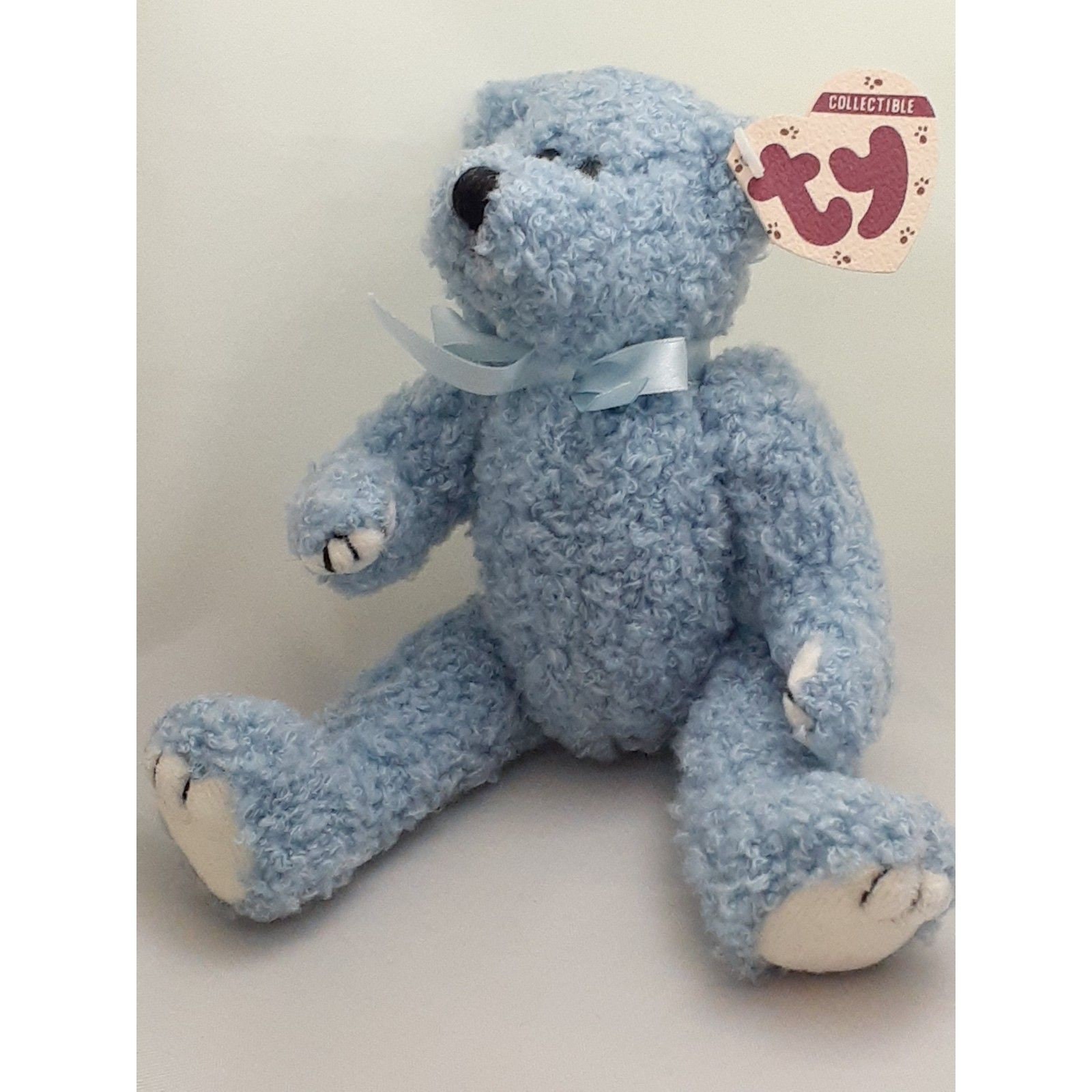 TY Attic Treasures bluebeary Jointed Bear NEW With Tags Retired 5 11 99 Etsy