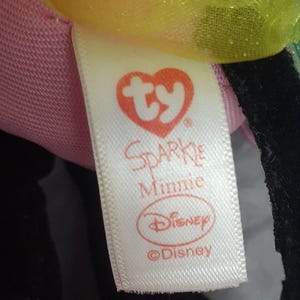 Minnie Mouse Beanbags & Plush Toys - Too Sweet Hallmark Minnie, Birthday Minnie - Choose Your Plush image 7