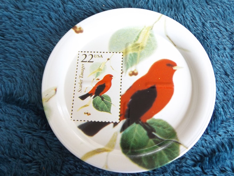 Postmark Original Coasters Stamp Designs from 1987 Set of 6 Official Licensed Item from USPS 1996