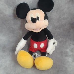 Disney Baby Blue & Black Mickey Mouse Plush and Disney Red/Yellow/Black Mickey Plush Toys - Set of 2 Bild 8
