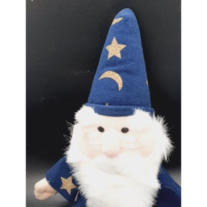 Club Disney Exclusive Merlin the Magician Bean Bag Sword in the Stone - 1990's image 6
