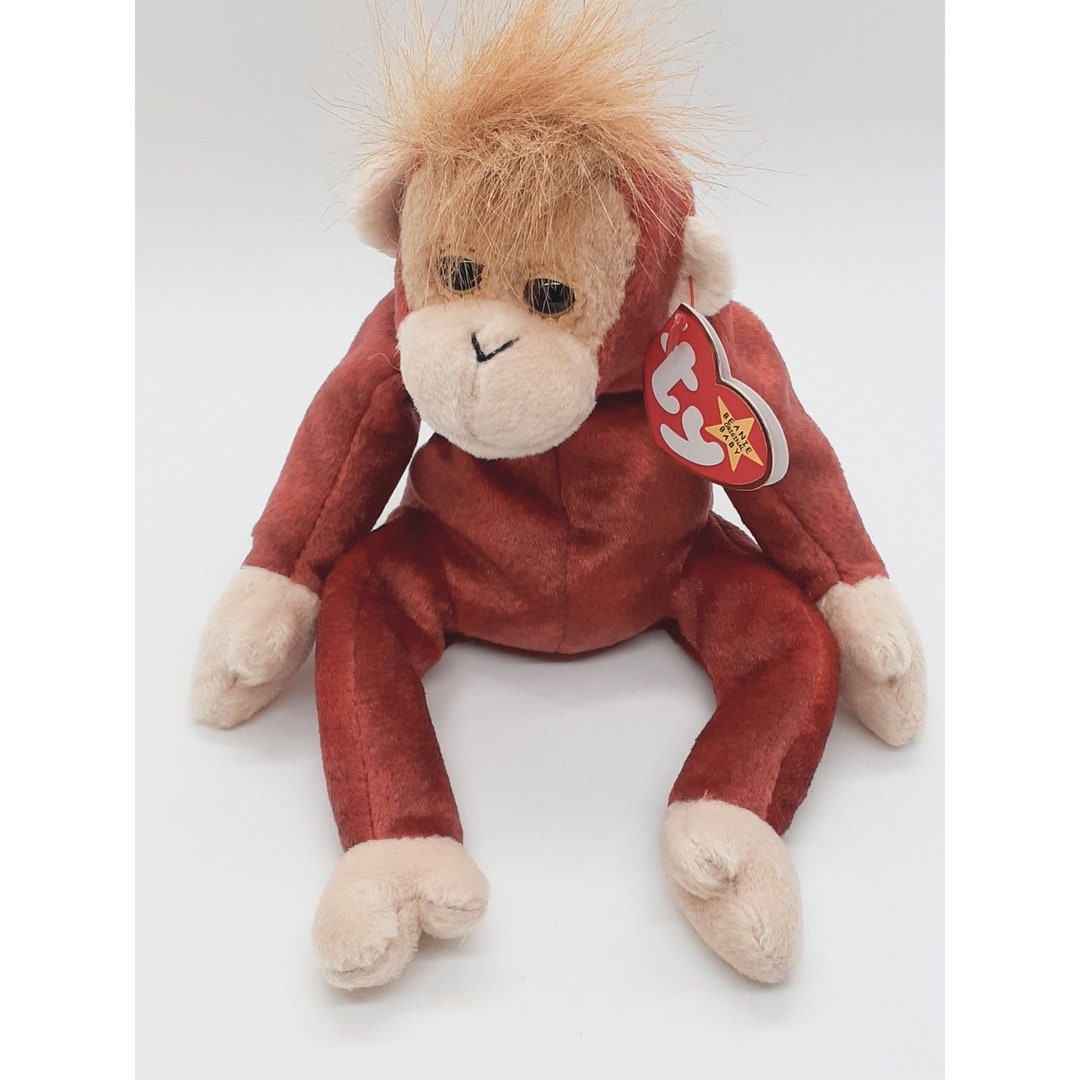 TY Schweetheart Orangutan Beanie Baby - NEW With Tags - Retired 12