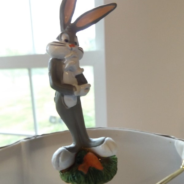 Looney Tunes Toons Bugs Bunny Glass Bell or Looney Tunes Bugs Bunny Lamp Finial Topper - BRAND NEW!