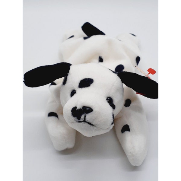 TY Dotty the Dalmatian Dog Beanie Baby - NEW with tags - Retired 12/31/98