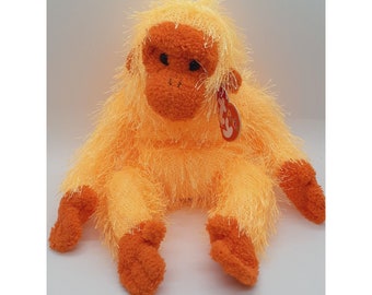 Ty Punkies Collection 'trapeze' the Orange Monkey (7 Inch) - Etsy