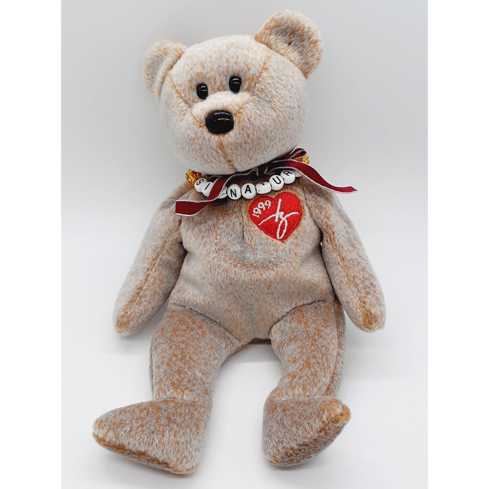 1999 signature bear beanie baby cheap without tag