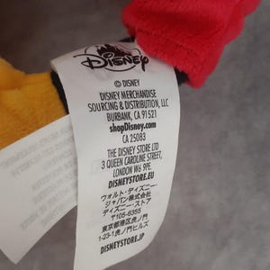 Disney Baby Blue & Black Mickey Mouse Plush and Disney Red/Yellow/Black Mickey Plush Toys - Set of 2 Bild 12