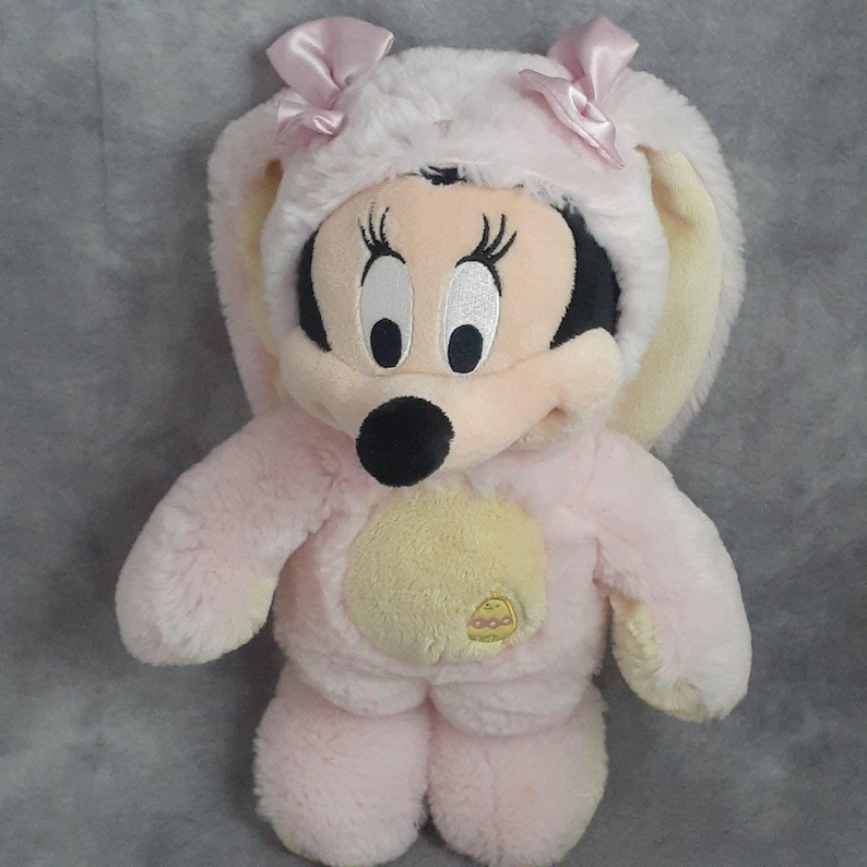 Disney Store Exclusive Minnie Mouse Easter Bunny Plush (15 inches) Soft & Cuddly! bild 1