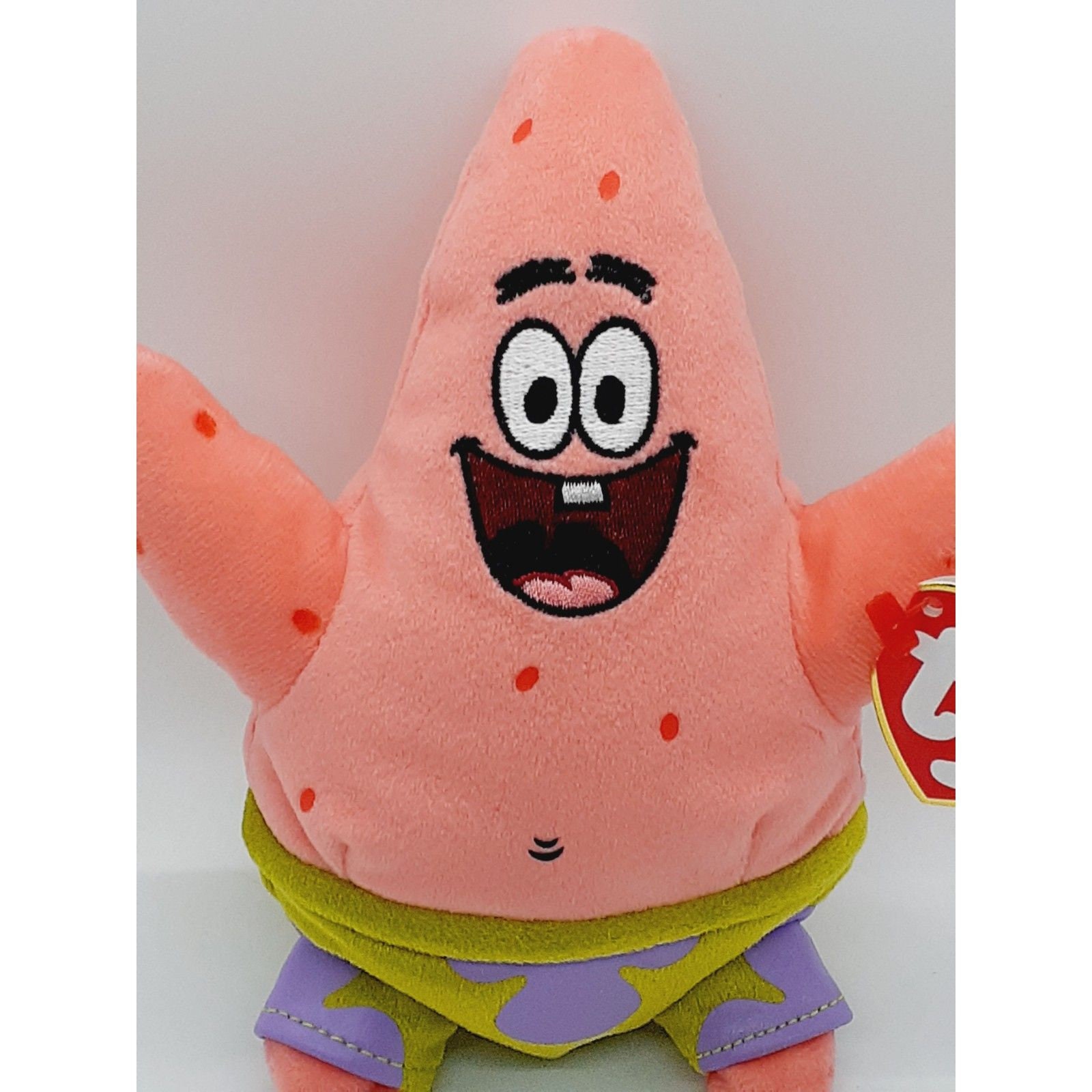 TY Patrick Star Beanie Baby Spongebob Squarepants - 7