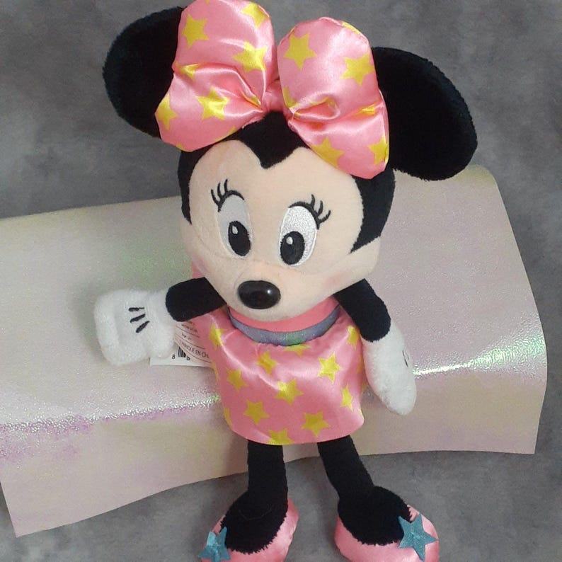 Minnie Mouse Beanbags & Plush Toys - Too Sweet Hallmark Minnie, Birthday Minnie - Choose Your Plush image 9