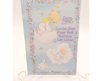 Precious Moments Guardian Angel Prayer Book - Baptismal Gift Edition - 2001-NEW