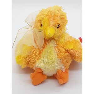 TY Chickie the Chick Beanie Baby - NEW with tags - Retired 04/23/02