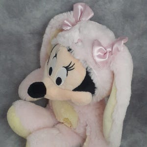Disney Store Exclusive Minnie Mouse Easter Bunny Plush (15 inches) Soft & Cuddly! bild 2