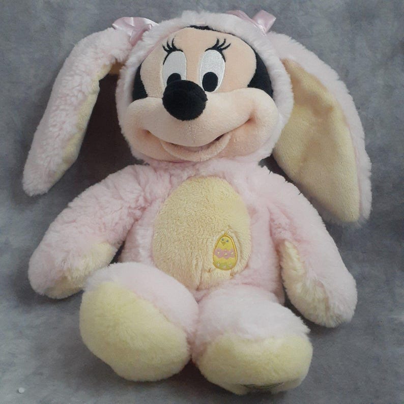 Disney Store Exclusive Minnie Mouse Easter Bunny Plush (15 inches) Soft & Cuddly! bild 3
