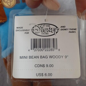 Toy Story Characters Disney Beanbag - Buzz, Woody, Hamm, Alien, Rex (8 inches) - Choose Your Plush image 9