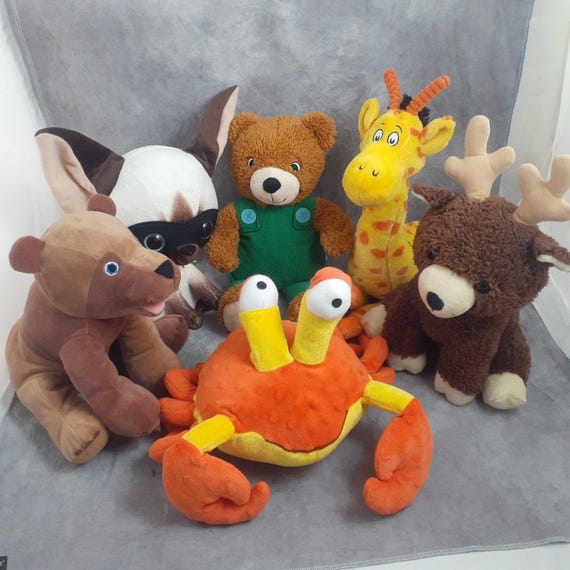 Kohl's Cares Plush Group - + Brown Bear, Skippyjon Jones Cat