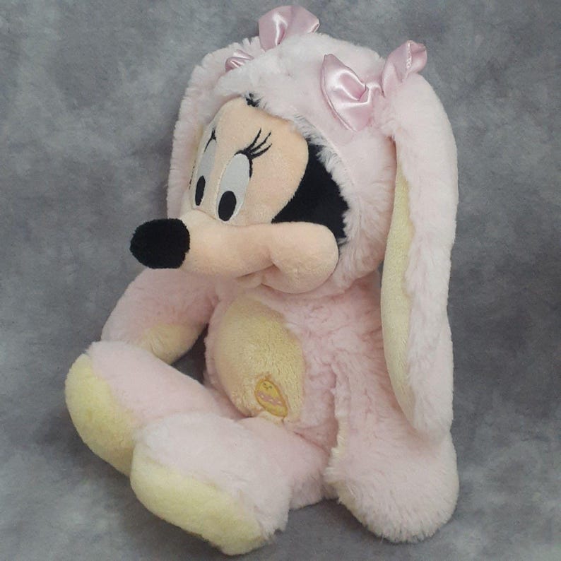 Disney Store Exclusive Minnie Mouse Easter Bunny Plush (15 inches) Soft & Cuddly! bild 7