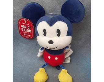 Hallmark One Of A Kind Itty Bitty Style Mickey Mouse Plush - New with Tags - (8 inches)