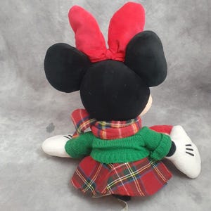 Disney Store Christmas Holiday Minnie Mouse Plush Doll - (16 inches) image 10