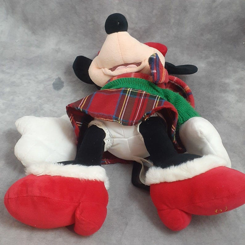 Disney Store Christmas Holiday Minnie Mouse Plush Doll - (16 inches) image 11