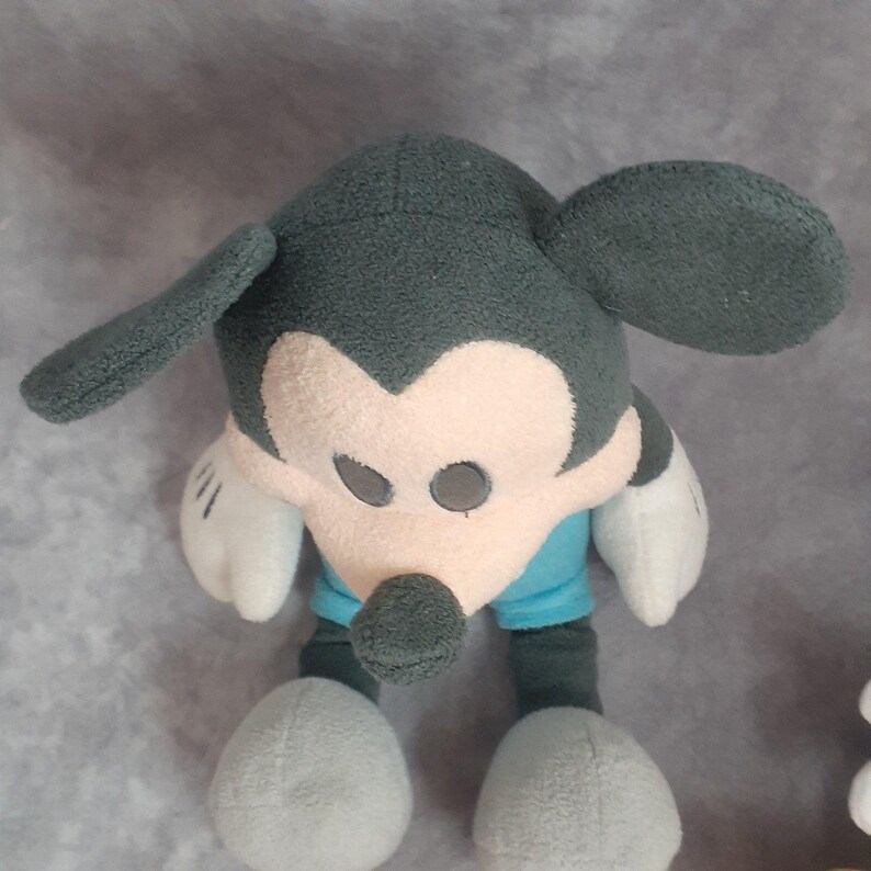 Disney Baby Blue & Black Mickey Mouse Plush and Disney Red/Yellow/Black Mickey Plush Toys - Set of 2 Bild 5