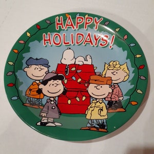 Vintage Peanuts Plates - Etsy