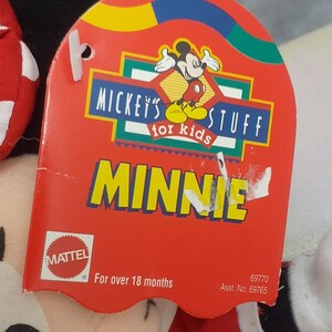 Minnie Mouse Beanbags & Plush Toys - Too Sweet Hallmark Minnie, Birthday Minnie - Choose Your Plush image 14