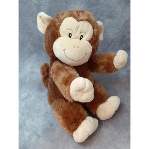 Elliot the Monkey Chimp Chimpanzee Plush Stuffed Animal - Progressive Plush
