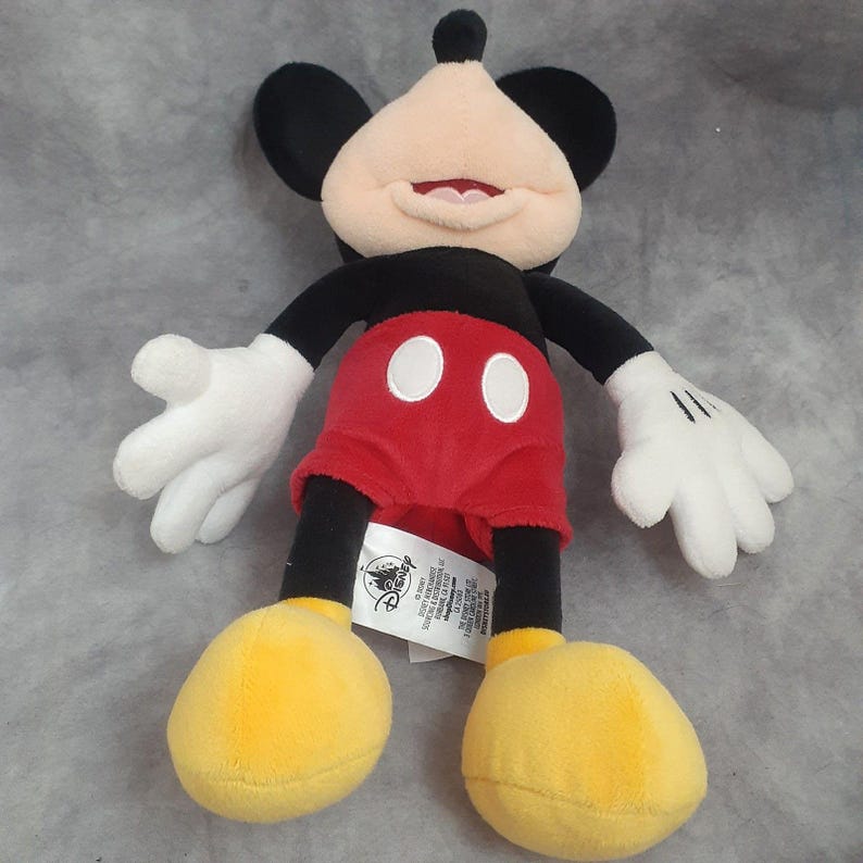 Disney Baby Blue & Black Mickey Mouse Plush and Disney Red/Yellow/Black Mickey Plush Toys - Set of 2 Bild 10