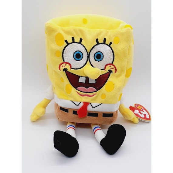 スポンジボブ　ぬいぐるみ　Ty ty spongebob Spongebob TY Spongebob Squarepants Beanie Baby - 8