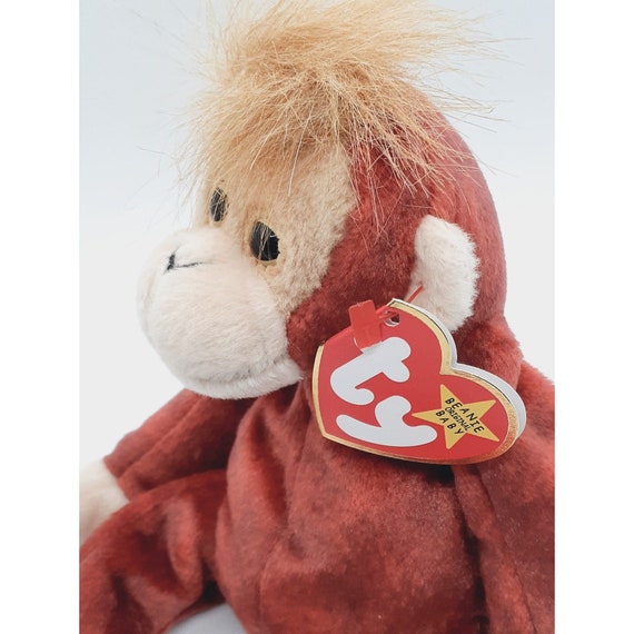 TY Schweetheart Orangutan Beanie Baby - NEW With Tags - Retired 12