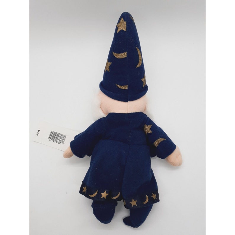 Club Disney Exclusive Merlin the Magician Bean Bag Sword in the Stone - 1990's image 5