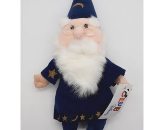 Club Disney Exclusive Merlin the Magician Bean Bag Sword in the Stone  - 1990's