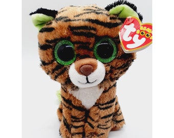 TY "Tiggy" the Tiger Beanie Boo Baby - Cute and Sassy!