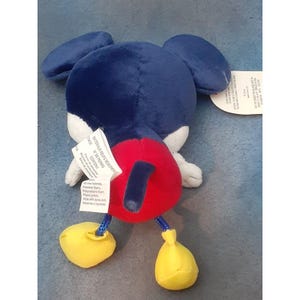 Peluche de Mickey Mouse estilo itty bitty, único en su tipo, de Hallmark. Nuevo con etiquetas. (8 pulgadas). imagen 6