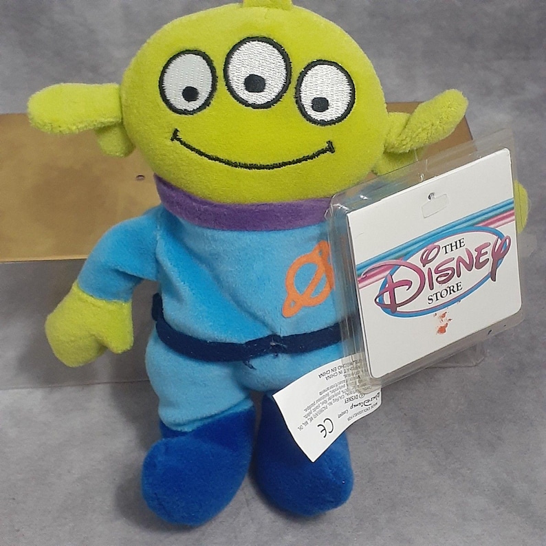 Toy Story Characters Disney Beanbag - Buzz, Woody, Hamm, Alien, Rex (8 inches) - Choose Your Plush Alien 8 inches
