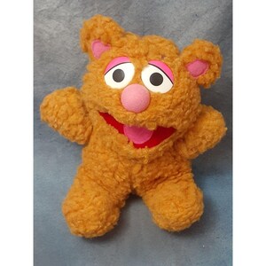 Baby Fozzie Bear Plush Vintage Muppets McDonalds - Henson 1987 - (8 inches)