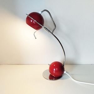 Atomic space age desk lamp, eye ball, table lamp, Scandinavian design