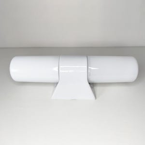 Vintage bathroom lamp, 1950s wall light, German Bauhaus design