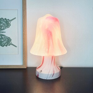 Vintage mushroom lamp, Monica Backström Swedish design