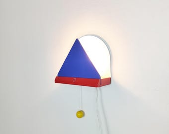 Memphis Style Stoja Wall Lamp From Ikea in Bright Colors - Design
