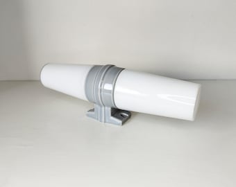 Lampa łazienkowa Vintage Sigvard Bernadotte w kolorze szarym, kinkiet z lat 60. XX wieku, szwedzki design