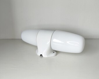 Vintage large bathroom lamp, Bahaus style by Wilhelm Wagenfeld, 1960s wall light